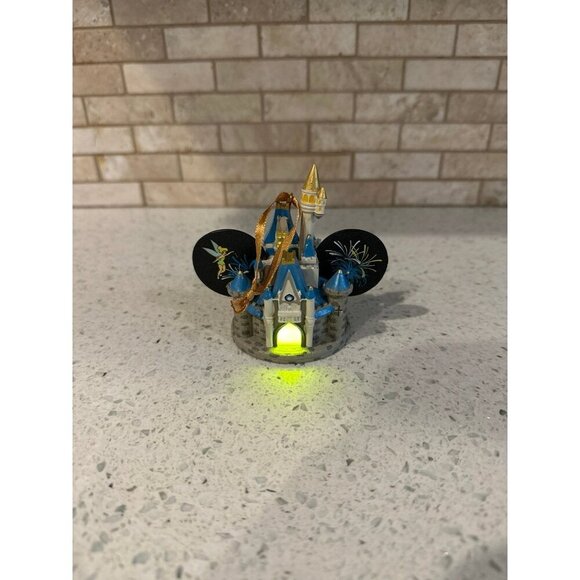 Disney Parks Light-Up Cinderella Castle Ears Ornament - Picture 1 of 4